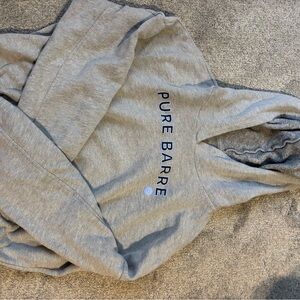 Pure Barre Heather Gray Sweatshirt
